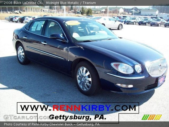 2008 Buick LaCrosse CXL in Midnight Blue Metallic