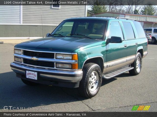 1996 Chevrolet Tahoe 4x4 in Emerald Green Metallic