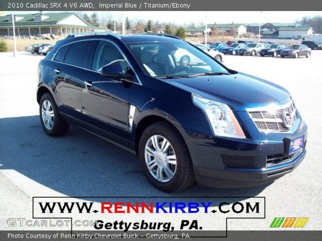 2010 Cadillac SRX 4 V6 AWD in Imperial Blue
