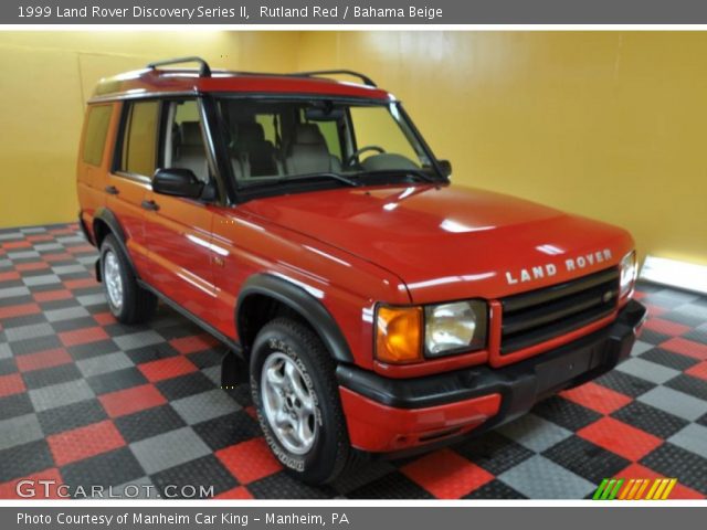 1999 Land Rover Discovery Series II in Rutland Red