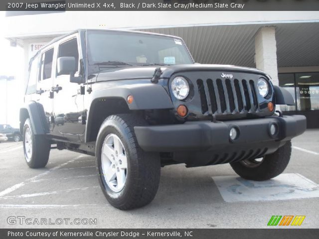 2007 Jeep Wrangler Unlimited X 4x4 in Black