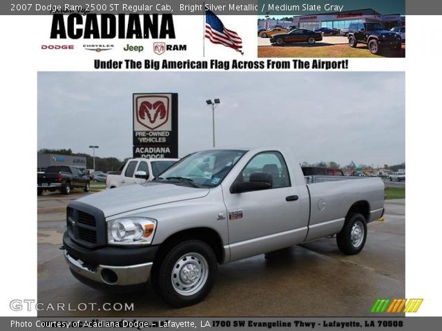 2007 Dodge Ram 2500 ST Regular Cab in Bright Silver Metallic