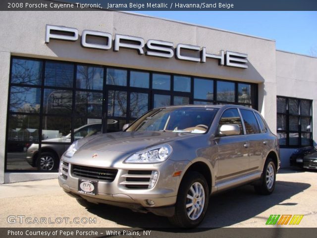 2008 Porsche Cayenne Tiptronic in Jarama Beige Metallic