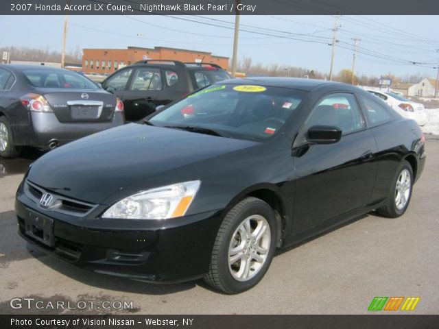 2007 Honda Accord LX Coupe in Nighthawk Black Pearl