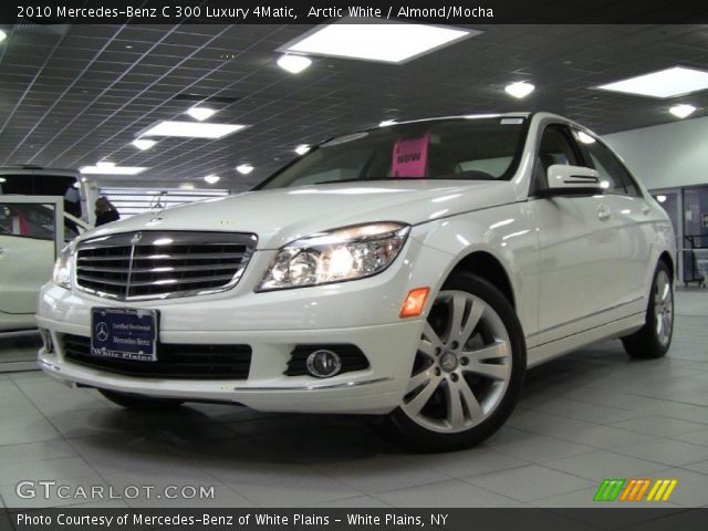 2010 Mercedes-Benz C 300 Luxury 4Matic in Arctic White