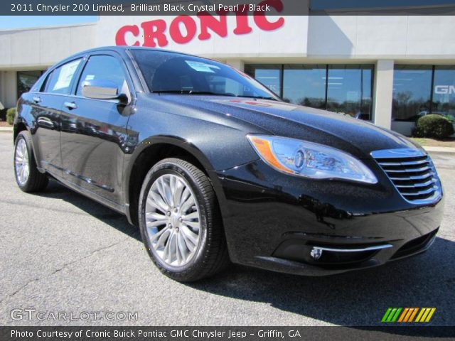 2011 Chrysler 200 Limited in Brilliant Black Crystal Pearl