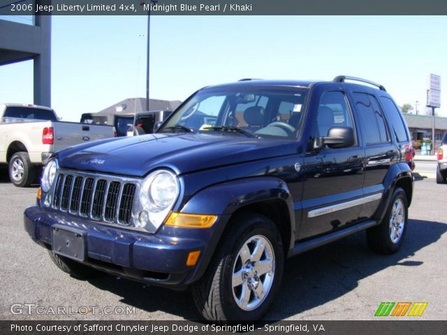 2006 Jeep Liberty Limited 4x4 in Midnight Blue Pearl