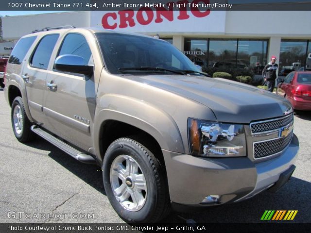 2007 Chevrolet Tahoe Z71 4x4 in Amber Bronze Metallic