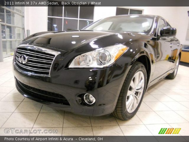 2011 Infiniti M 37x AWD Sedan in Black Obsidian
