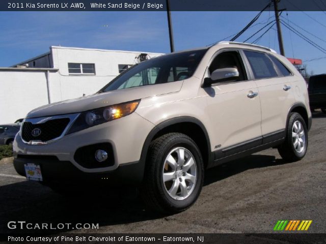 2011 Kia Sorento LX AWD in White Sand Beige