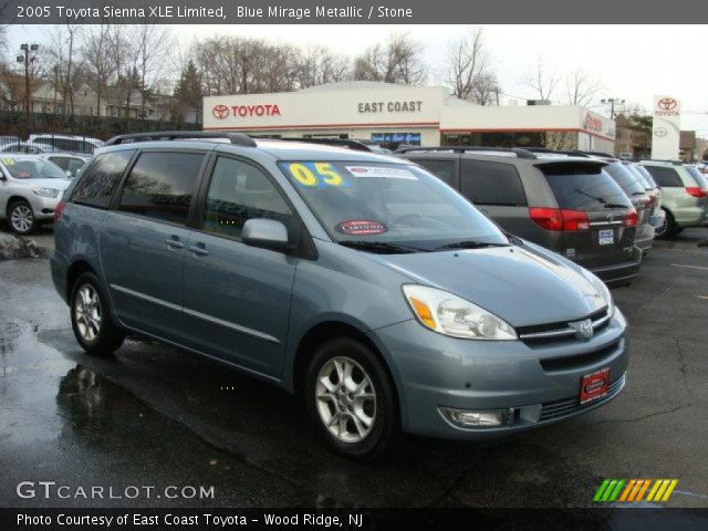 2005 Toyota Sienna XLE Limited in Blue Mirage Metallic
