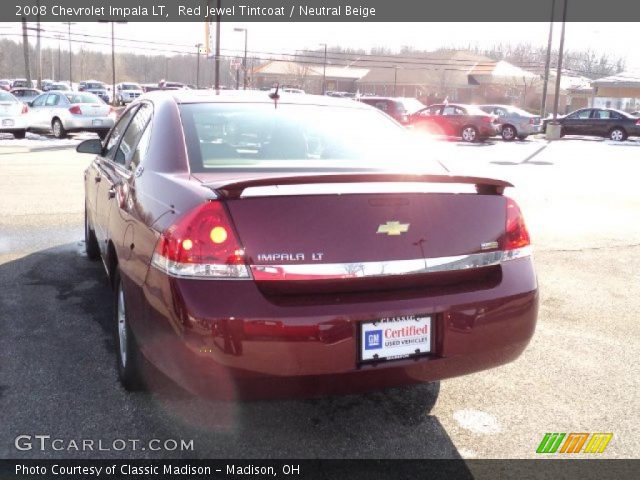 2008 Chevrolet Impala LT in Red Jewel Tintcoat