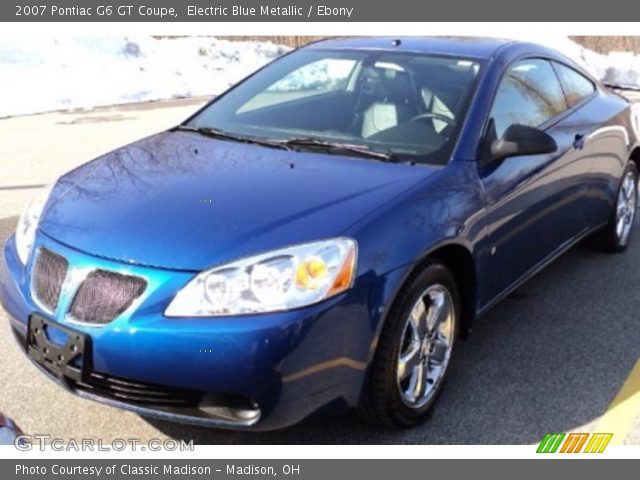 2007 Pontiac G6 GT Coupe in Electric Blue Metallic