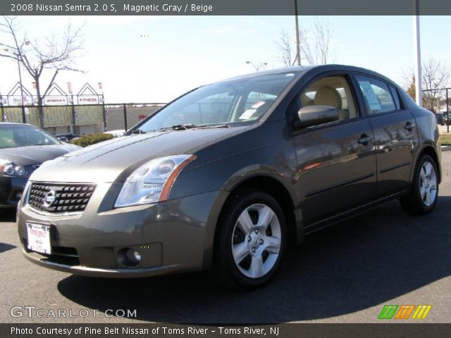 2008 Nissan Sentra 2.0 S in Magnetic Gray