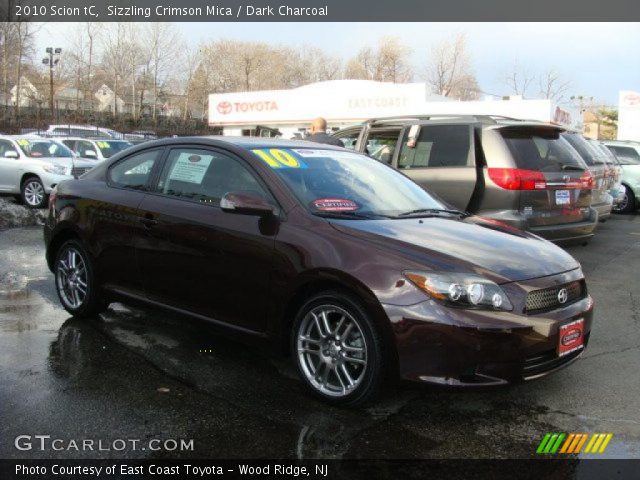 2010 Scion tC  in Sizzling Crimson Mica