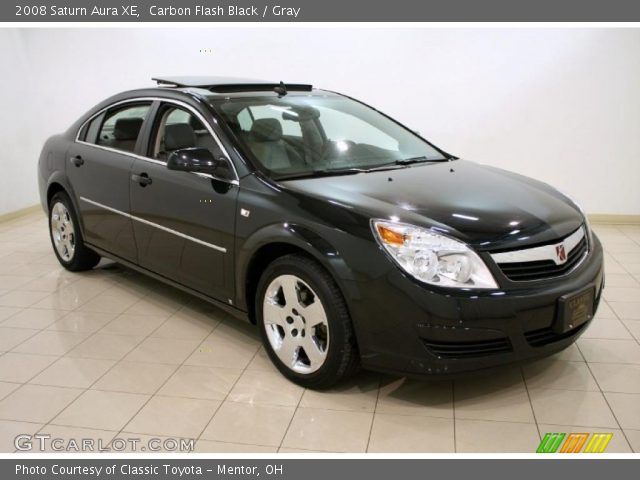 2008 Saturn Aura XE in Carbon Flash Black