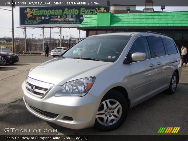 2007 Honda Odyssey EX-L in Silver Pearl Metallic
