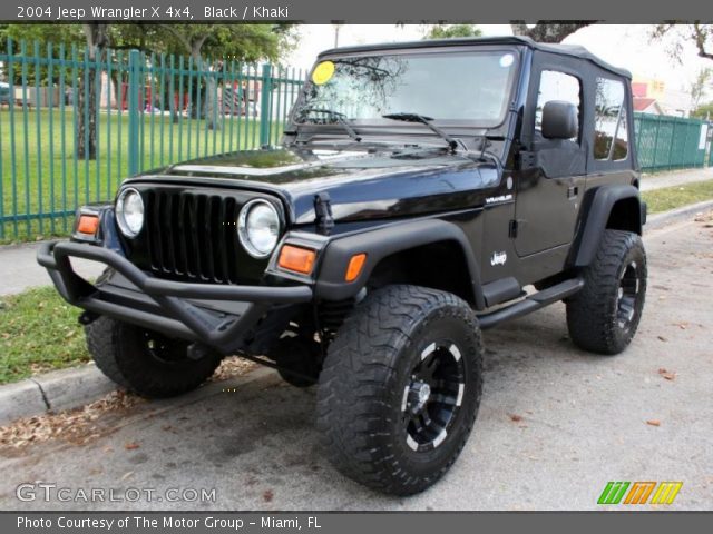 2004 Jeep Wrangler X 4x4 in Black