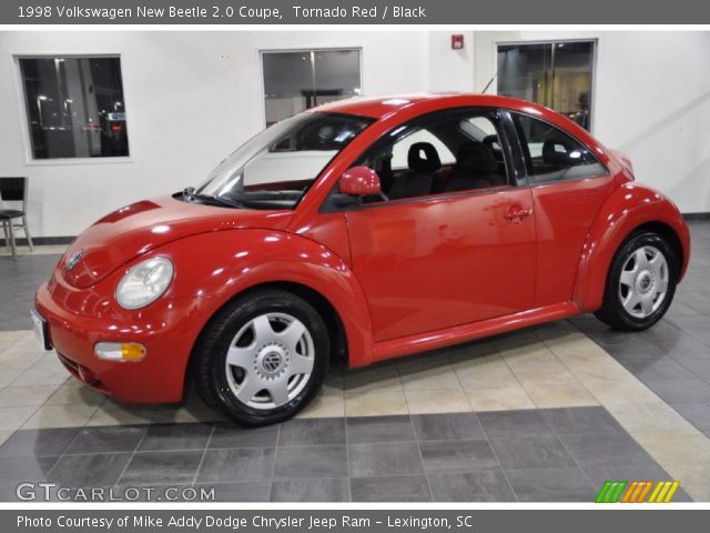 1998 Volkswagen New Beetle 2.0 Coupe in Tornado Red