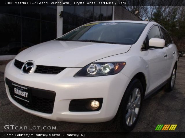 2008 Mazda CX-7 Grand Touring AWD in Crystal White Pearl Mica
