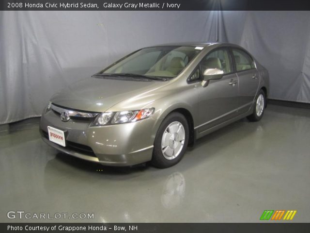 2008 Honda Civic Hybrid Sedan in Galaxy Gray Metallic
