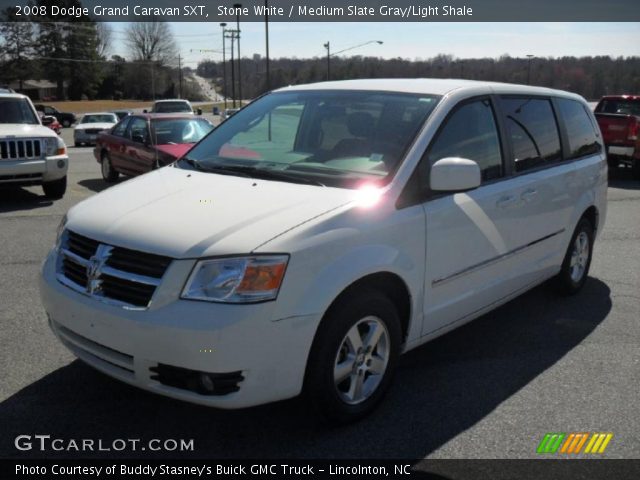 2008 Dodge Grand Caravan SXT in Stone White