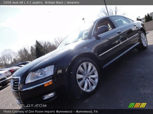 2008 Audi A8 L 4.2 quattro in Brilliant Black