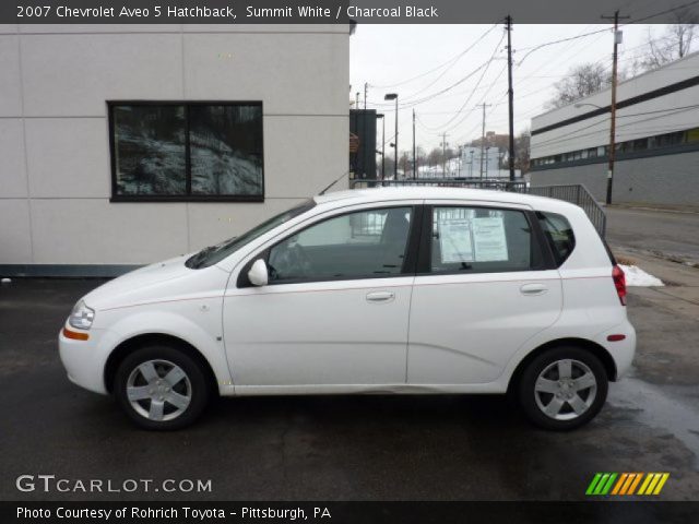 2007 Chevrolet Aveo 5 Hatchback in Summit White