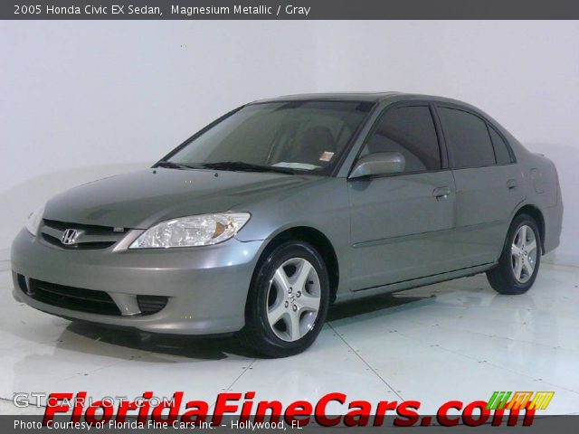 2005 Honda Civic EX Sedan in Magnesium Metallic