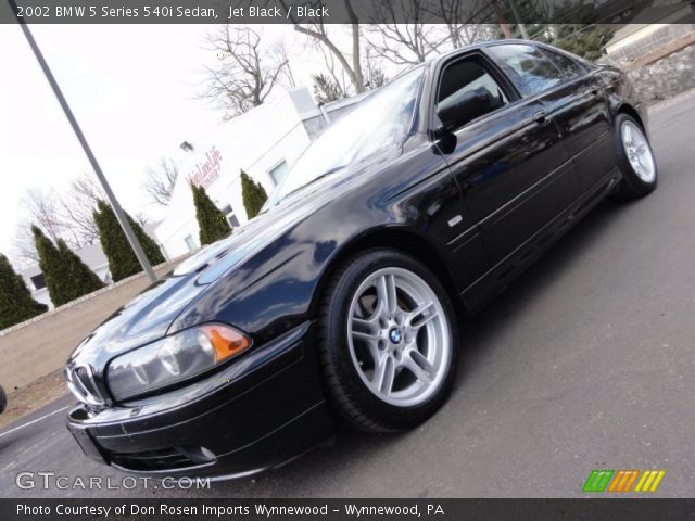 2002 BMW 5 Series 540i Sedan in Jet Black