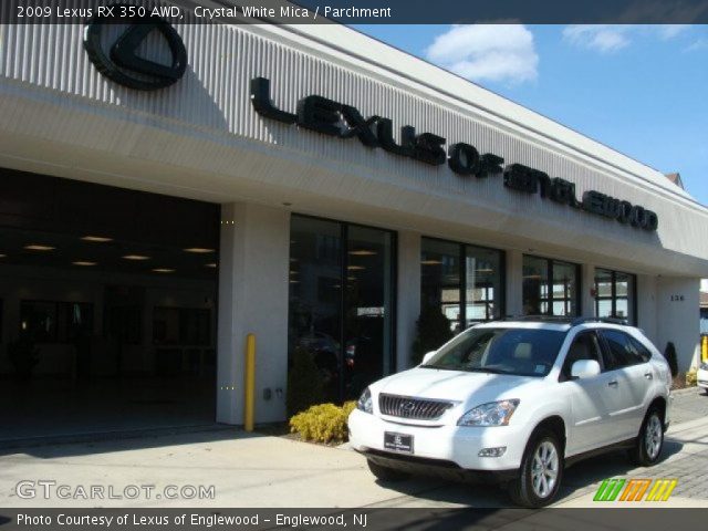 2009 Lexus RX 350 AWD in Crystal White Mica