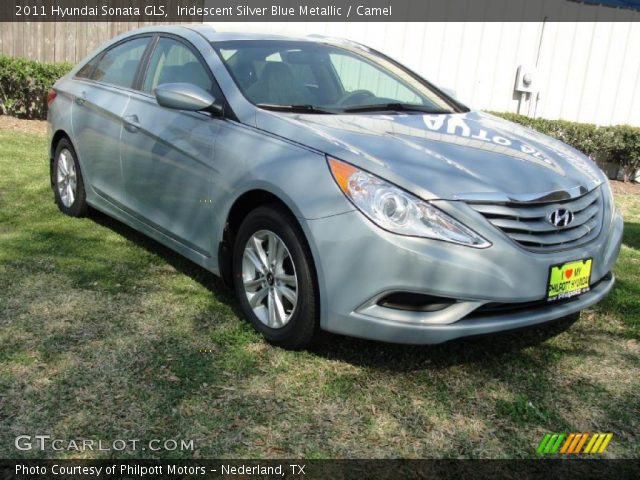 2011 Hyundai Sonata GLS in Iridescent Silver Blue Metallic
