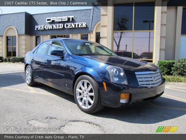 2007 Cadillac CTS Sedan in Blue Chip