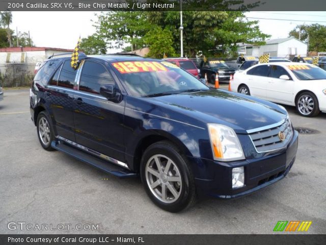 2004 Cadillac SRX V6 in Blue Chip Metallic
