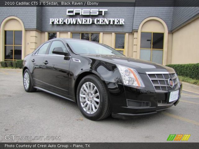 2010 Cadillac CTS 3.0 Sedan in Black Raven