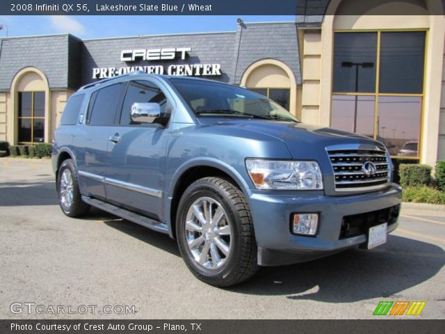 2008 Infiniti QX 56 in Lakeshore Slate Blue