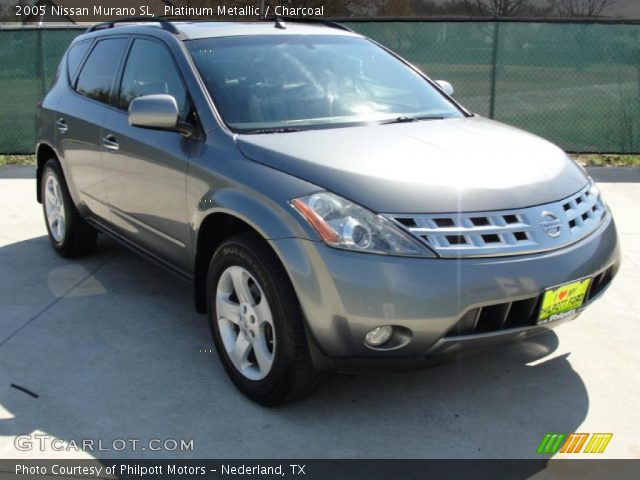 2005 Nissan Murano SL in Platinum Metallic