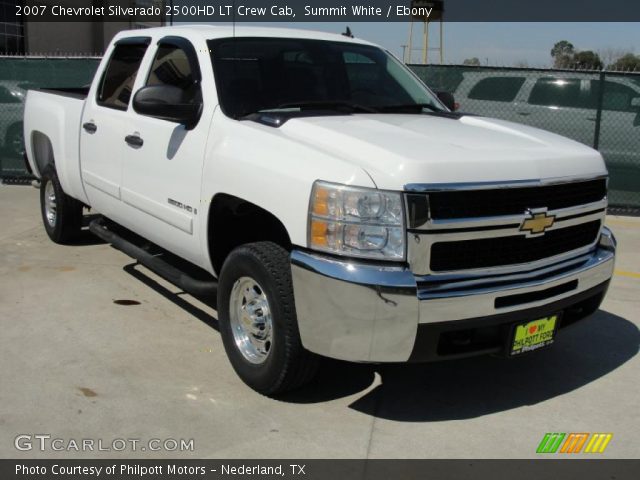 2007 Chevrolet Silverado 2500HD LT Crew Cab in Summit White