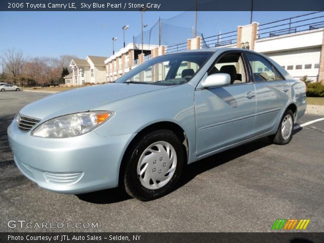 2006 Toyota Camry LE in Sky Blue Pearl