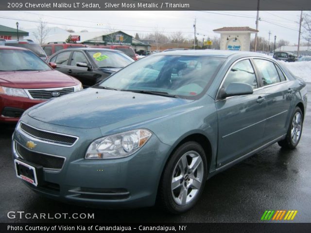 2009 Chevrolet Malibu LT Sedan in Silver Moss Metallic