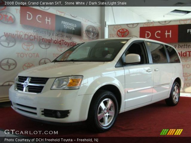 2008 Dodge Grand Caravan SXT in Stone White