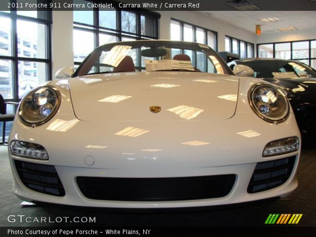 2011 Porsche 911 Carrera Cabriolet in Carrara White