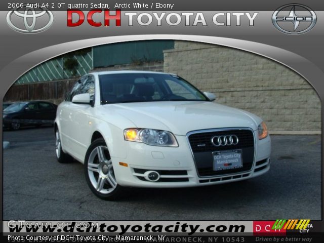 2006 Audi A4 2.0T quattro Sedan in Arctic White