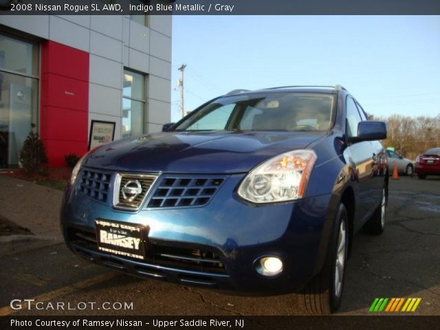 2008 Nissan Rogue SL AWD in Indigo Blue Metallic
