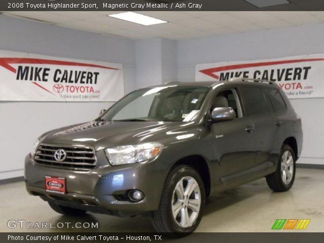 2008 Toyota Highlander Sport in Magnetic Gray Metallic