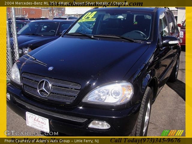 2004 Mercedes-Benz ML 350 4Matic in Desert Silver Metallic