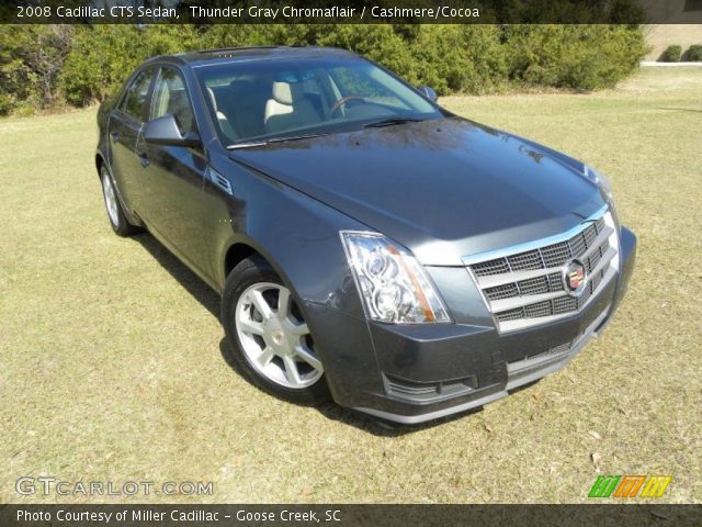 2008 Cadillac CTS Sedan in Thunder Gray Chromaflair