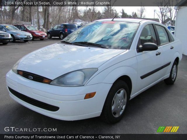 2004 Ford Focus LX Sedan in Cloud 9 White