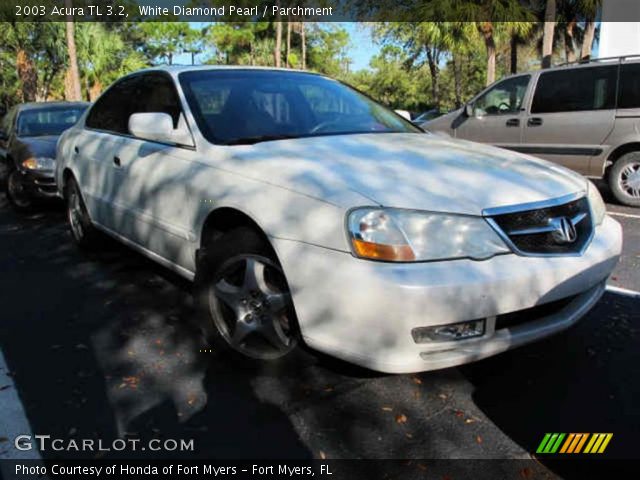 2003 Acura TL 3.2 in White Diamond Pearl