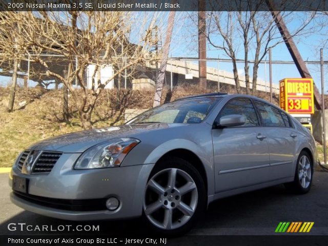 2005 Nissan Maxima 3.5 SE in Liquid Silver Metallic